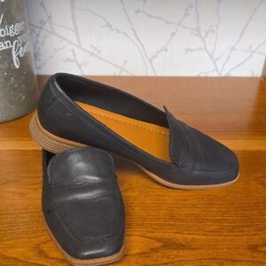 Lucky Brand Black Leather Loafers